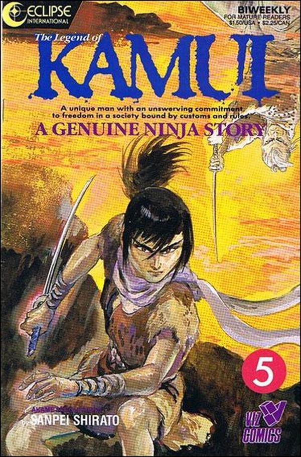 Cover of The Legend of Kamui #5