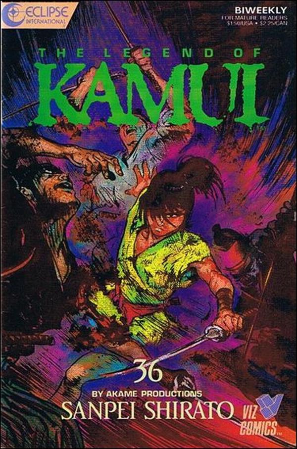 Cover of The Legend of Kamui #36