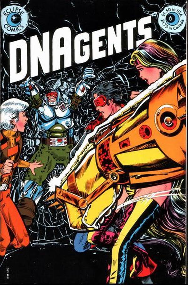 Cover of The DNAgents #6