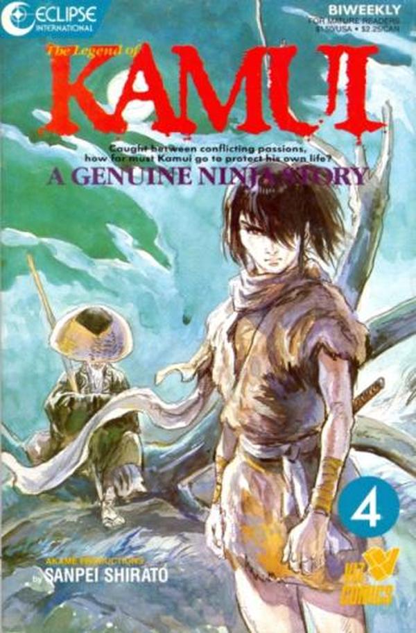 Cover of The Legend of Kamui #4
