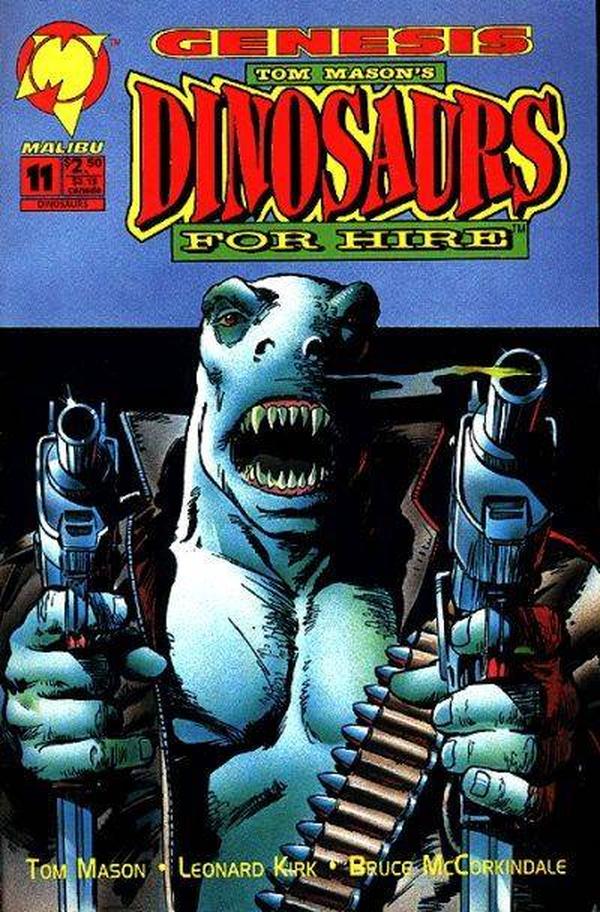 Cover of Dinosaurs for Hire #11
