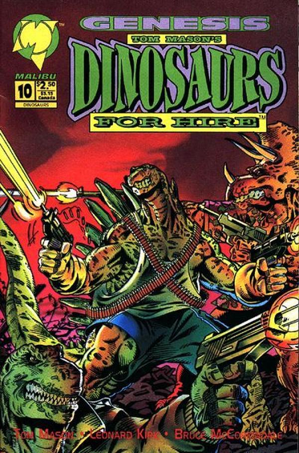 Cover of Dinosaurs for Hire #10