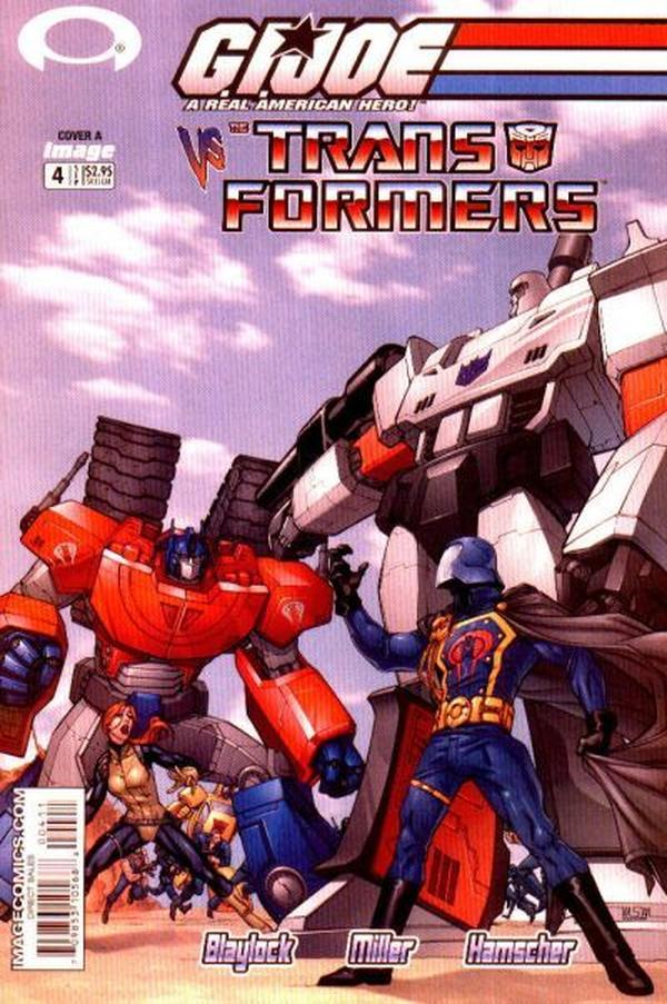 Cover of G.I. Joe vs. the Transformers #4