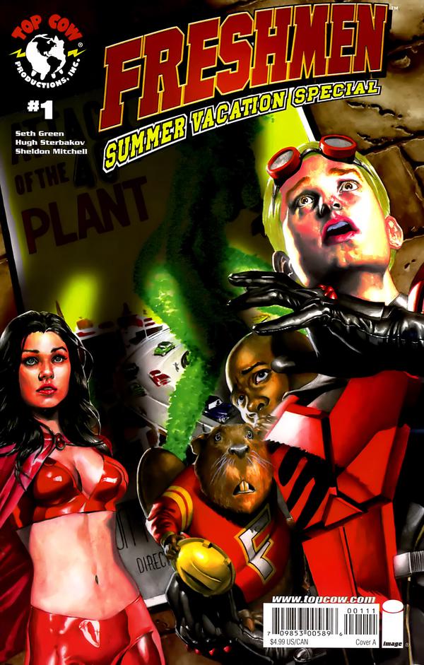 Freshmen: Summer Vacation Special (2008) #1 cover