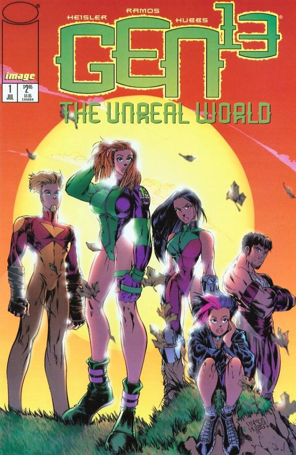 Gen 13: The Unreal World #1 cover
