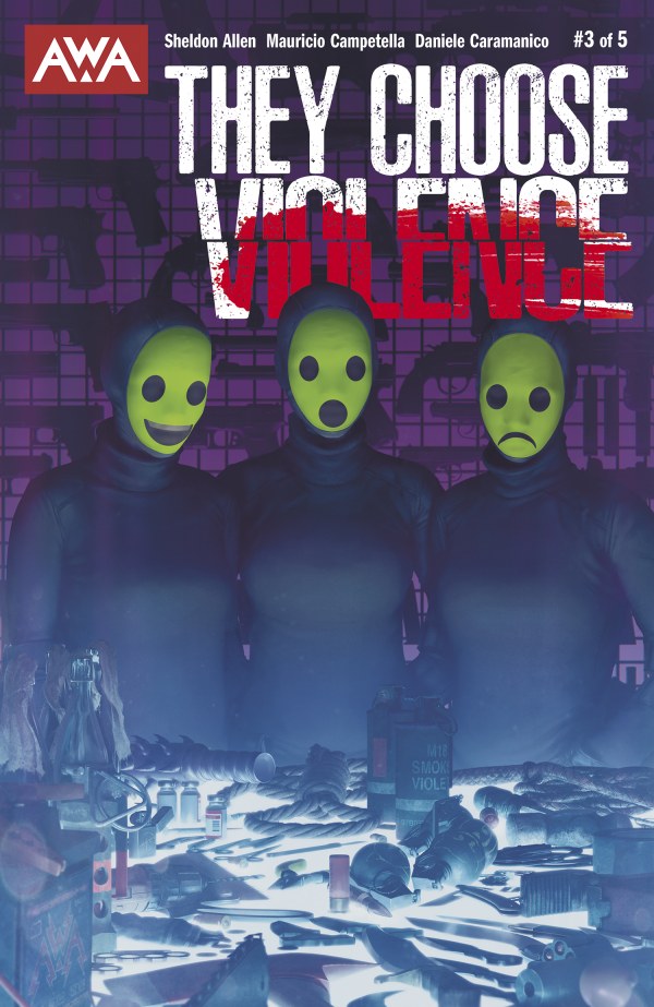 Cover for They Choose Violence (2025) #3