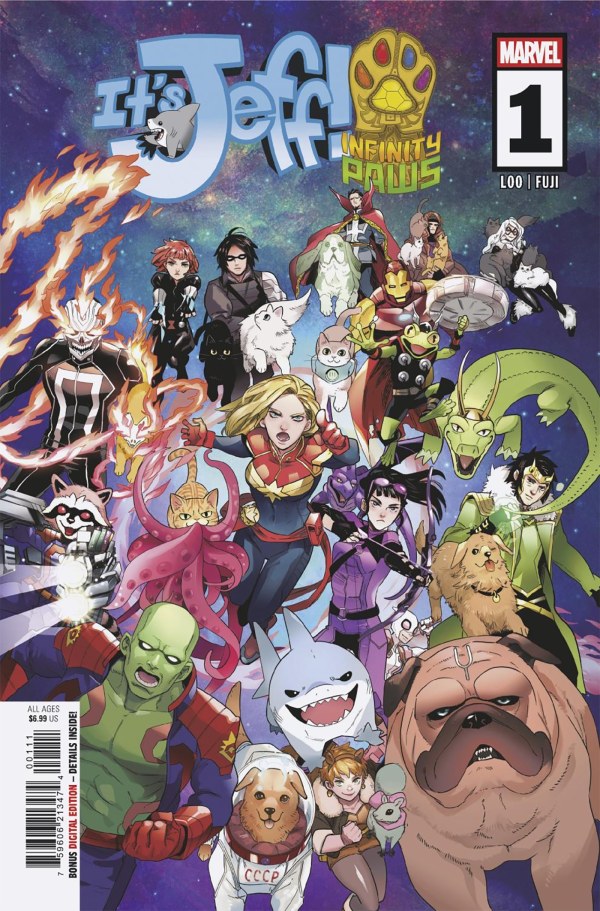Cover for It's Jeff: Infinity Paws (2025) #1