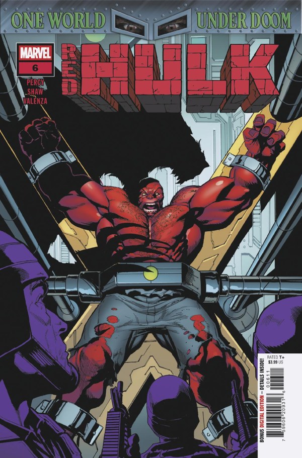 Cover for Red Hulk (2025) #6
