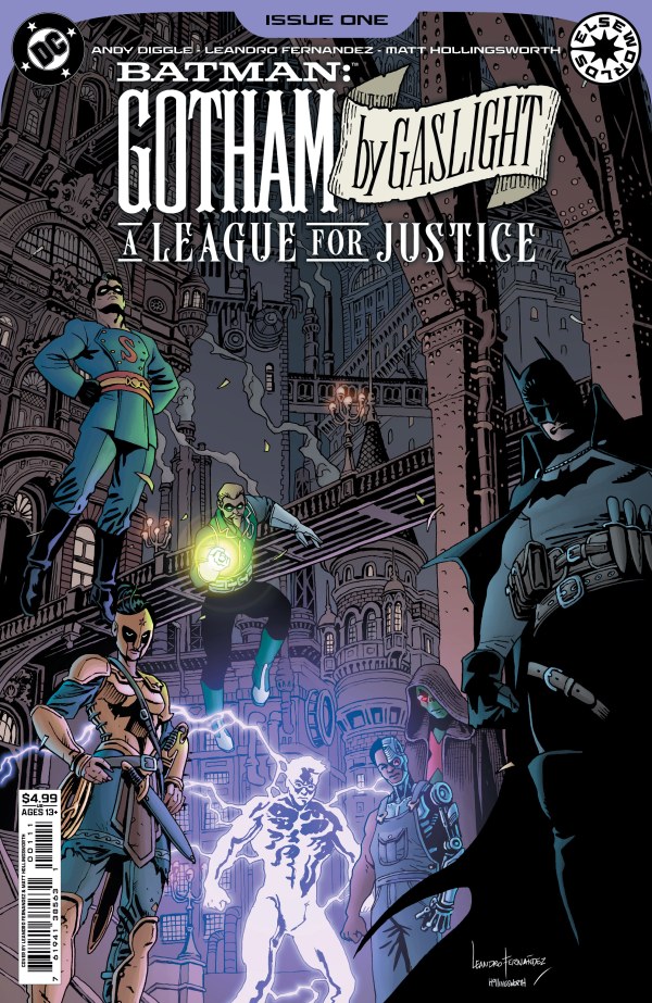 Cover for Batman: Gotham by Gaslight – A League for Justice (2025) #1