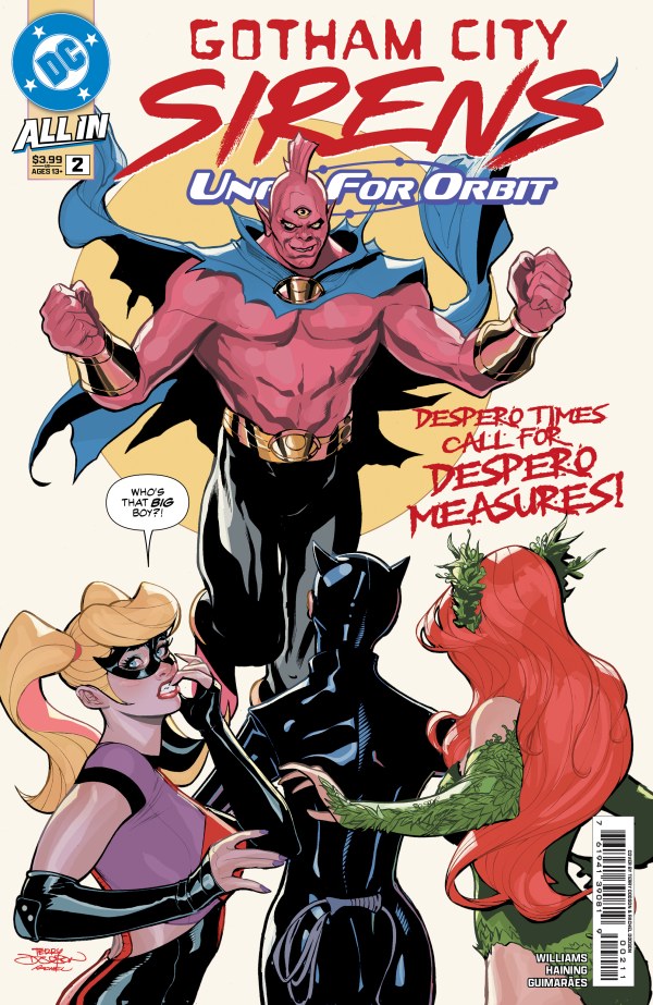 Cover for Gotham City Sirens: Unfit for Orbit (2025) #2