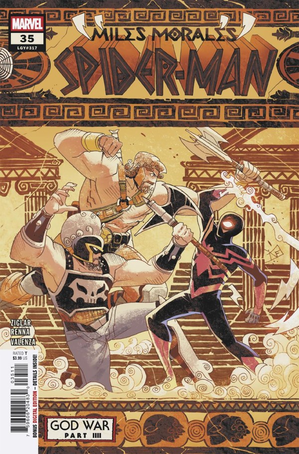 Cover for Miles Morales: Spider-Man (2023) #35