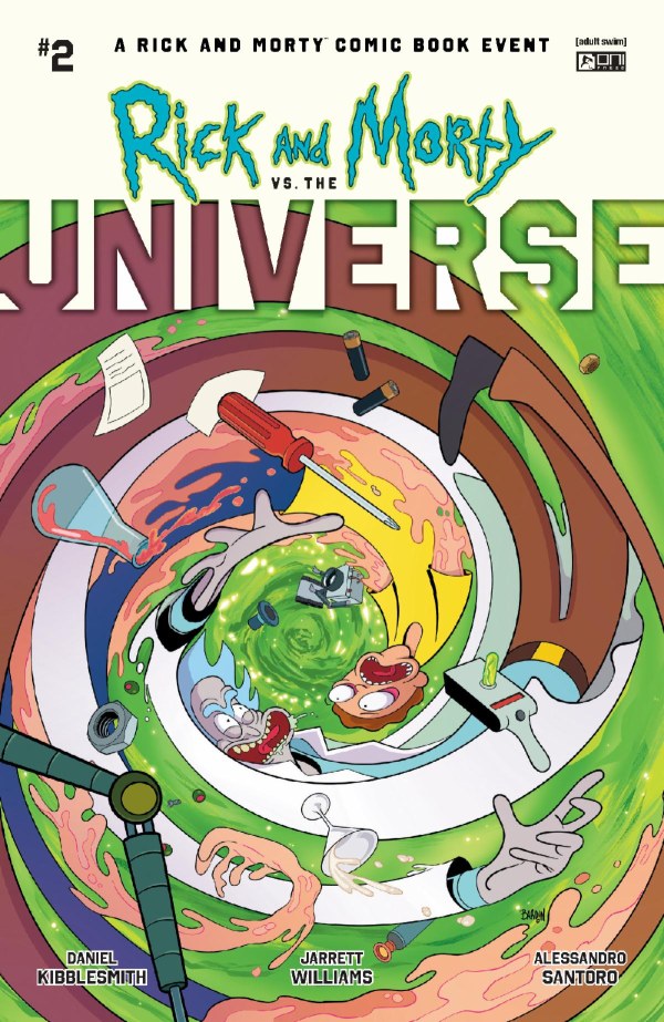 Cover for Rick and Morty vs. the Universe (2025) #2