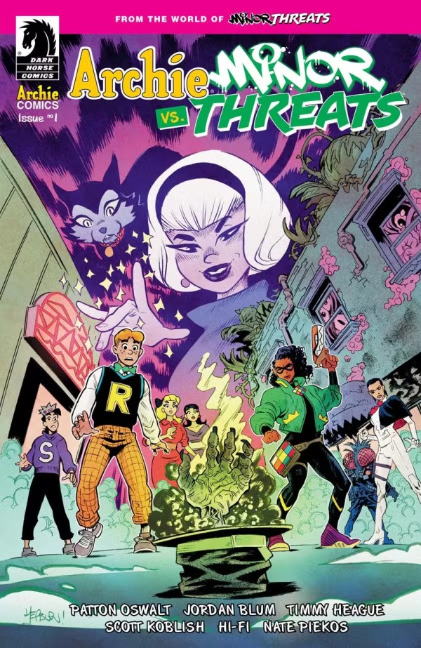 Cover for From the World of Minor Threats: Archie vs. Minor Threats (2025) #1