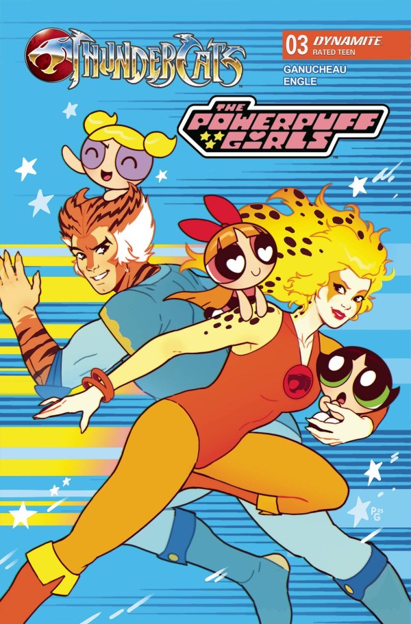 Cover for ThunderCats / The Powerpuff Girls (2025) #3