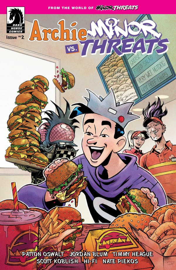 Cover for Archie vs. Minor Threats (2025) #2