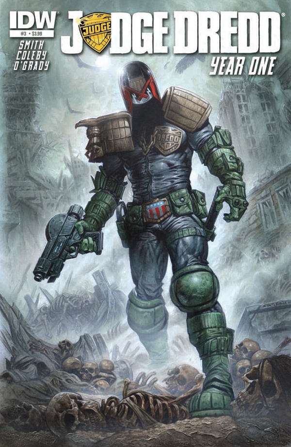 Judge Dredd: Year One (2013) #3 cover