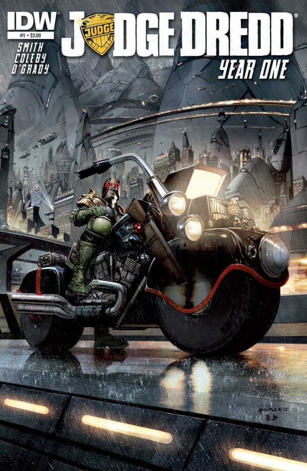 Judge Dredd: Year One (2013) #1 cover