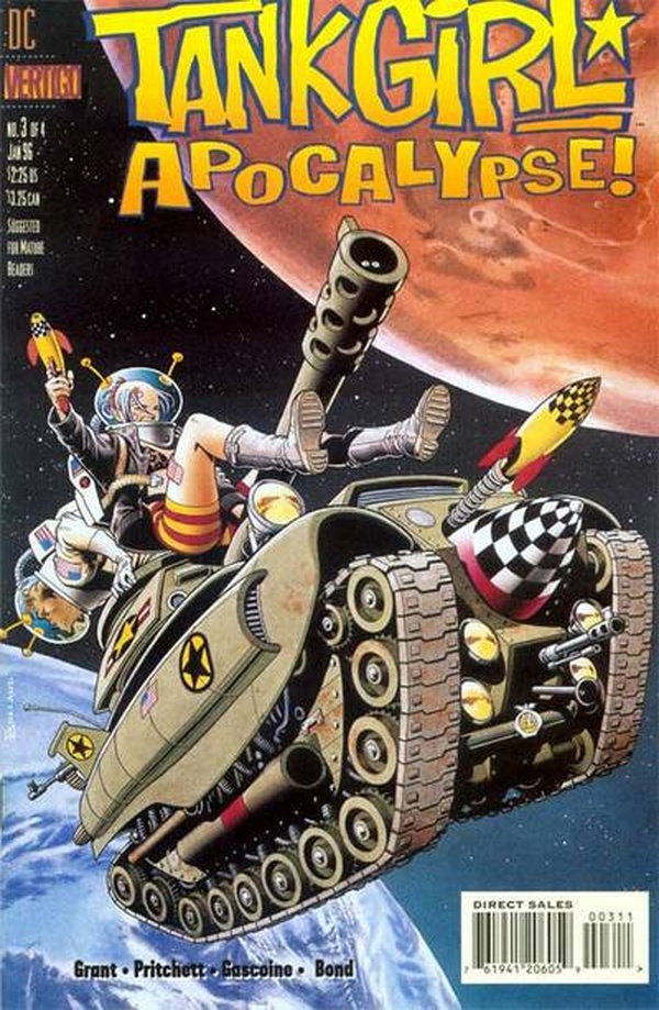 Tank Girl: Apocalypse #3 cover