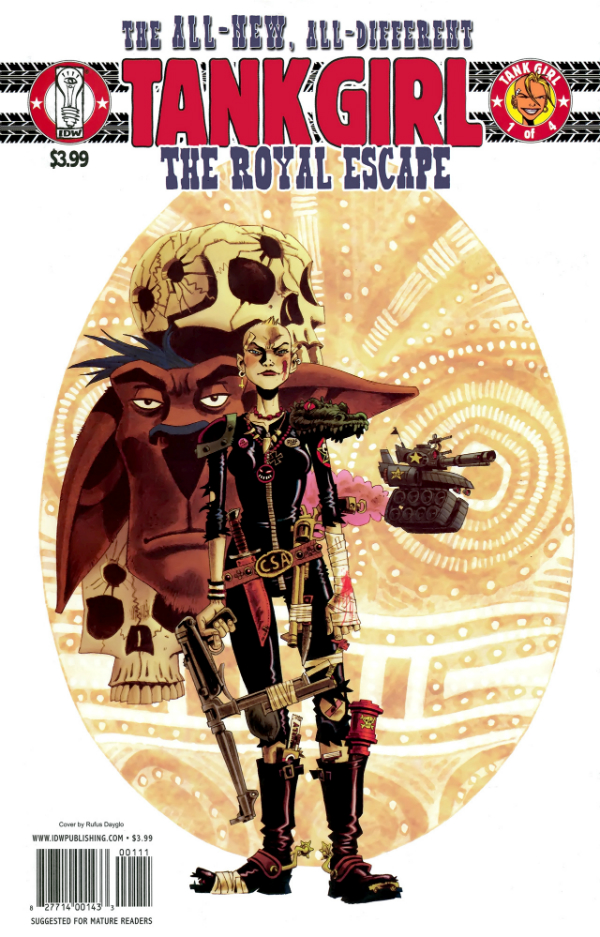 Tank Girl: The Royal Escape #1 cover