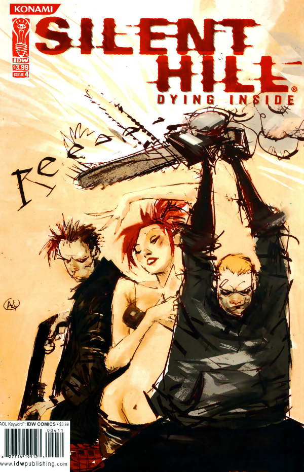 Silent Hill: Dying Inside #4 cover