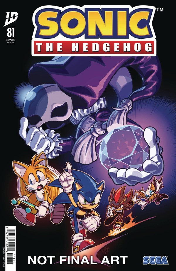 Cover for Sonic the Hedgehog (2018) #81