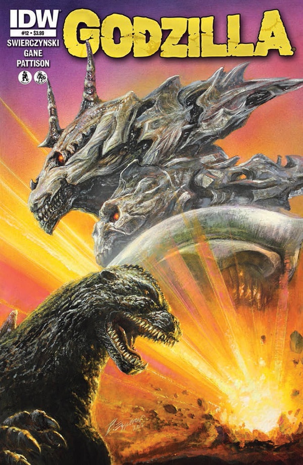 Godzilla (2012) #12 cover