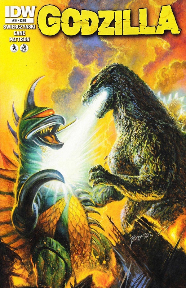 Godzilla (2012) #10 cover