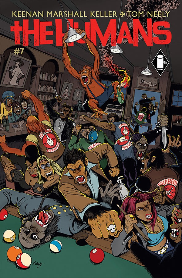 The Humans (2014) #7 cover