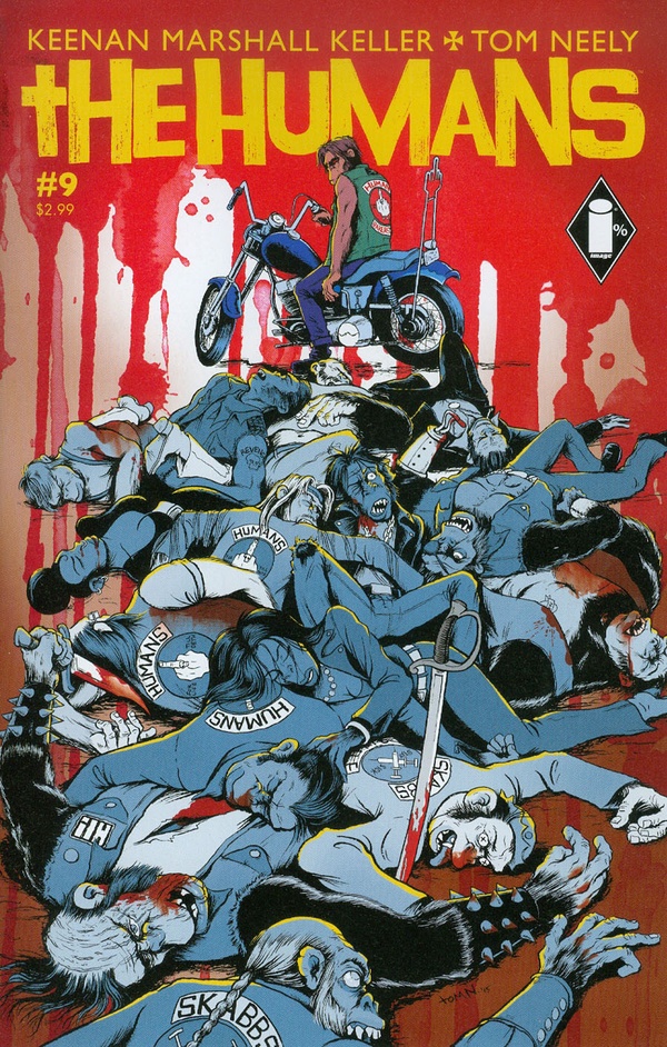 The Humans (2014) #9 cover