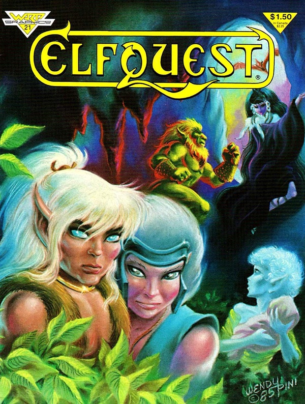 Cover of ElfQuest #21