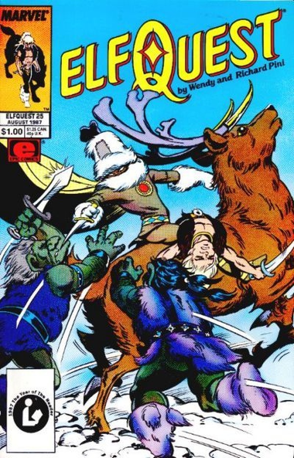 ElfQuest (1985) #25 cover