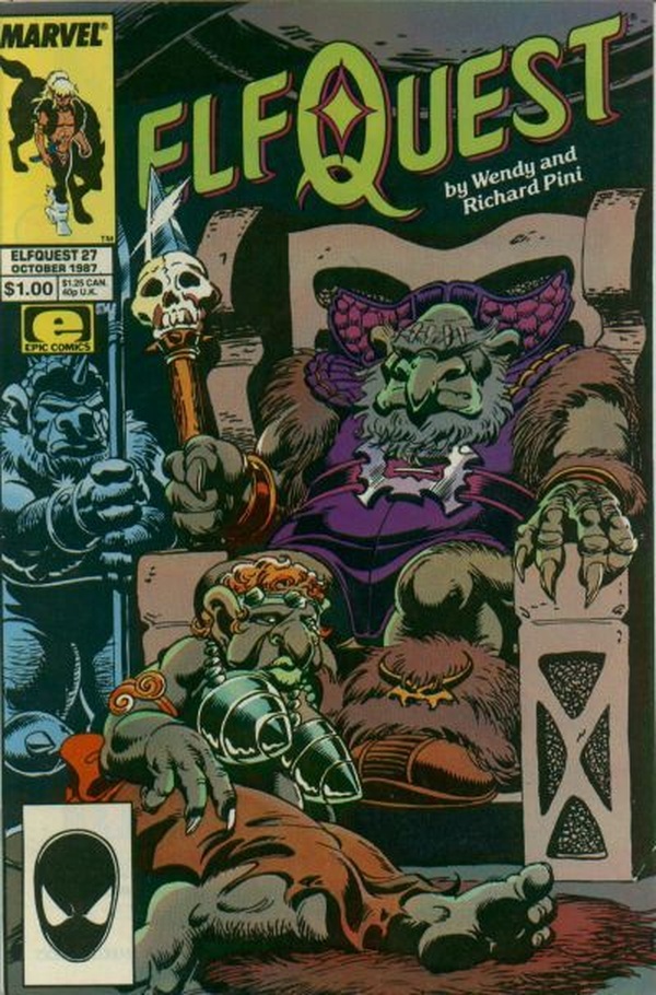 ElfQuest (1985) #27 cover