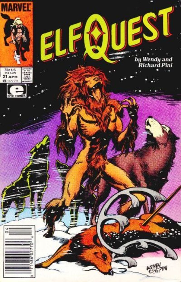 ElfQuest (1985) #21 cover