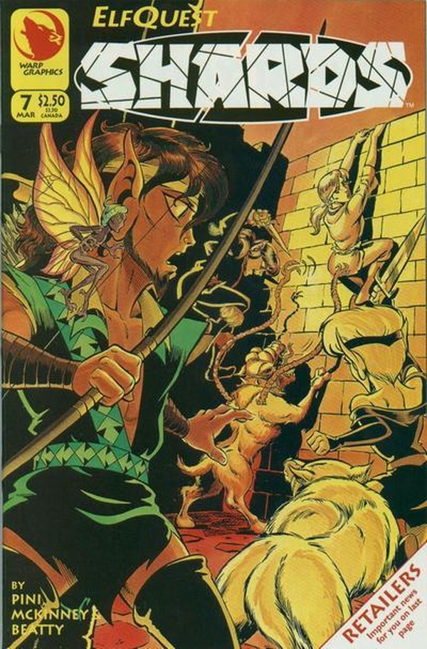 Cover of ElfQuest: Shards #7