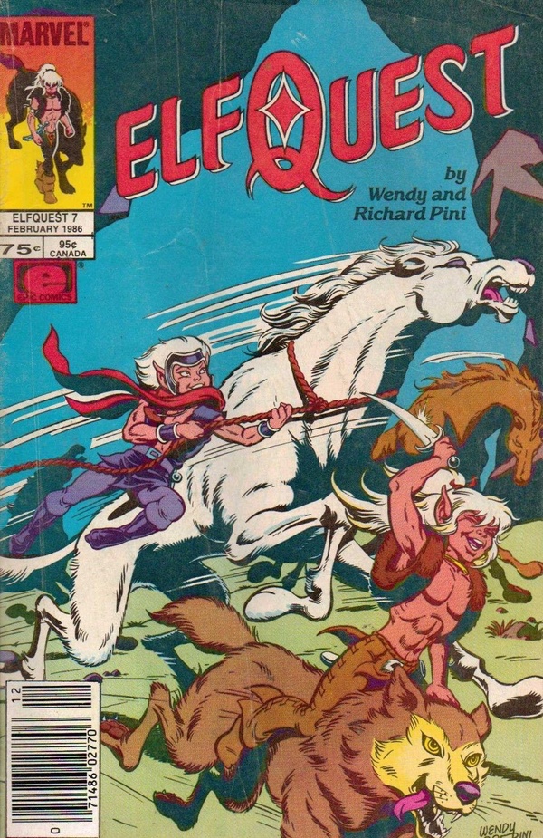 ElfQuest (1985) #7 cover