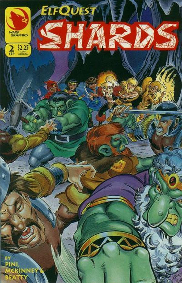 Cover of ElfQuest: Shards #2