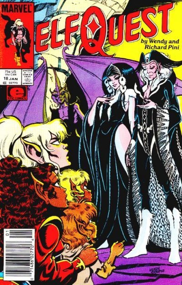ElfQuest (1985) #18 cover
