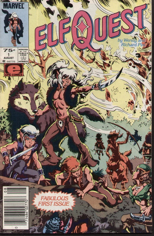 ElfQuest (1985) #1 cover
