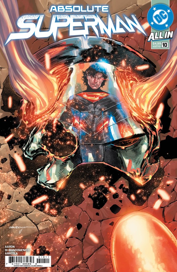 Cover for Absolute Superman (2025) #10
