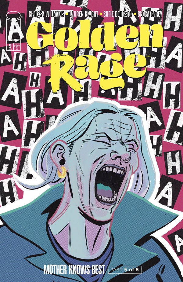Cover for Golden Rage: Mother Knows Best (2025) #5
