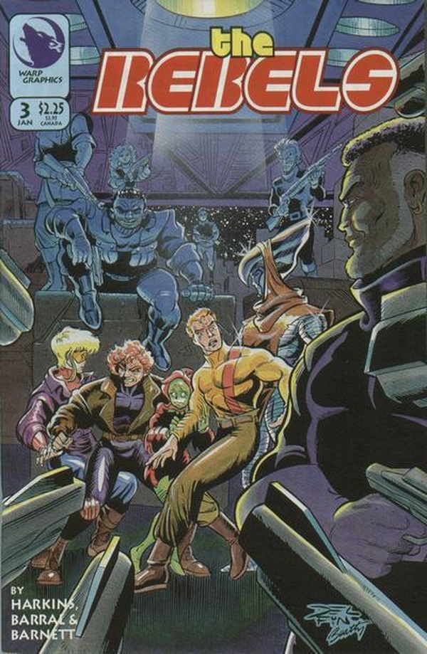 Cover of ElfQuest: The Rebels #3