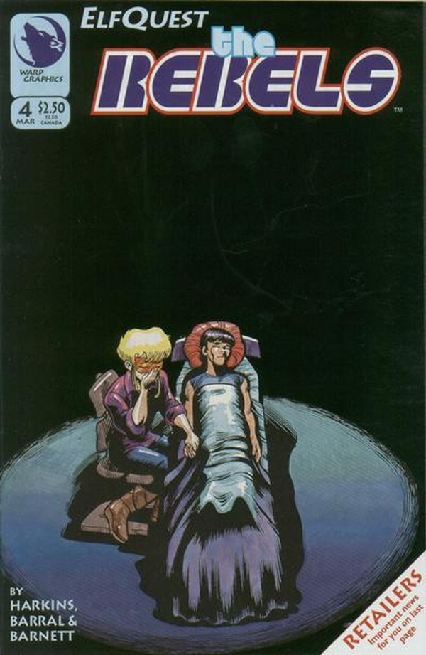 Cover of ElfQuest: The Rebels #4
