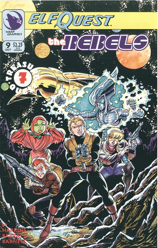 Cover of ElfQuest: The Rebels #9