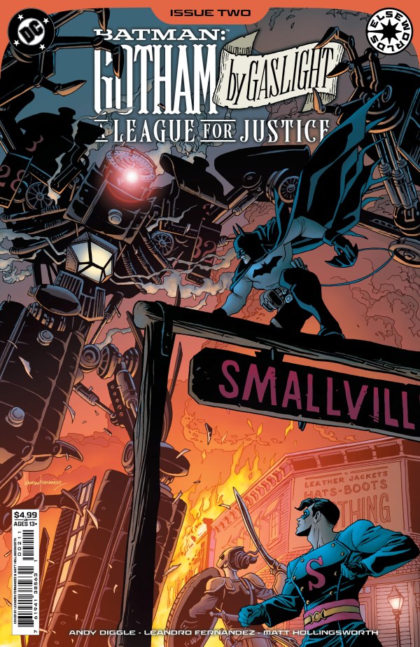 Cover for Batman: Gotham by Gaslight – A League for Justice (2025) #2