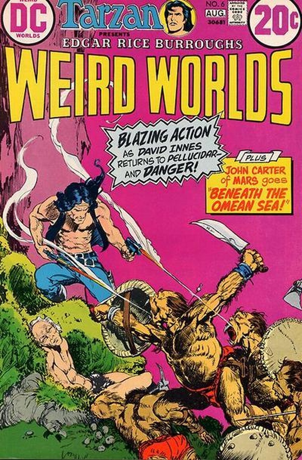 Weird Worlds #6 cover