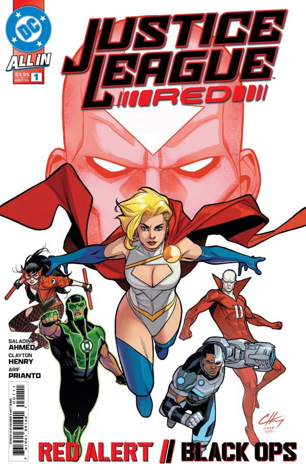 Cover for Justice League Red (2025) #1