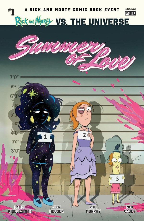 Cover for Rick and Morty vs. the Universe: Summer of Love (2025) #1