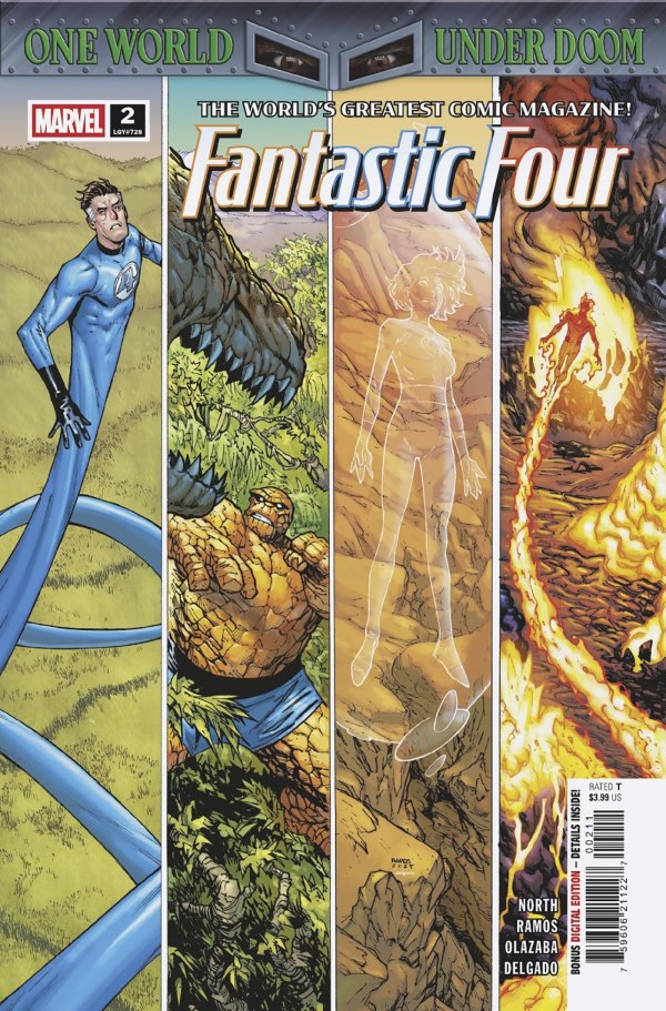 Cover for Fantastic Four (2025) #2