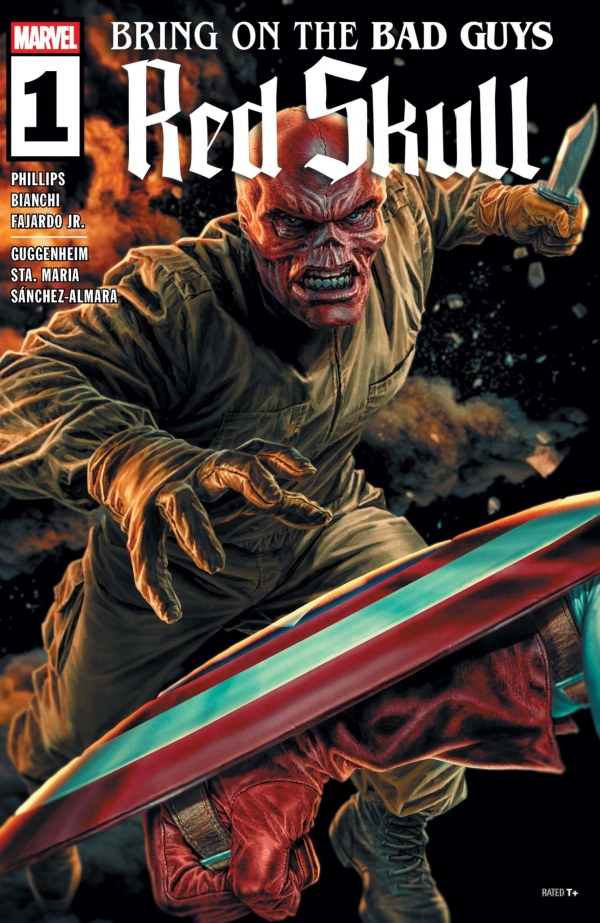 Cover for Bring on the Bad Guys: Red Skull (2025) #1
