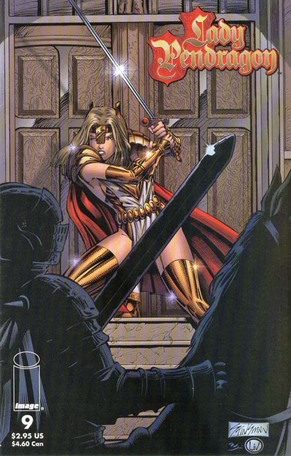 Lady Pendragon (1999) #9 cover